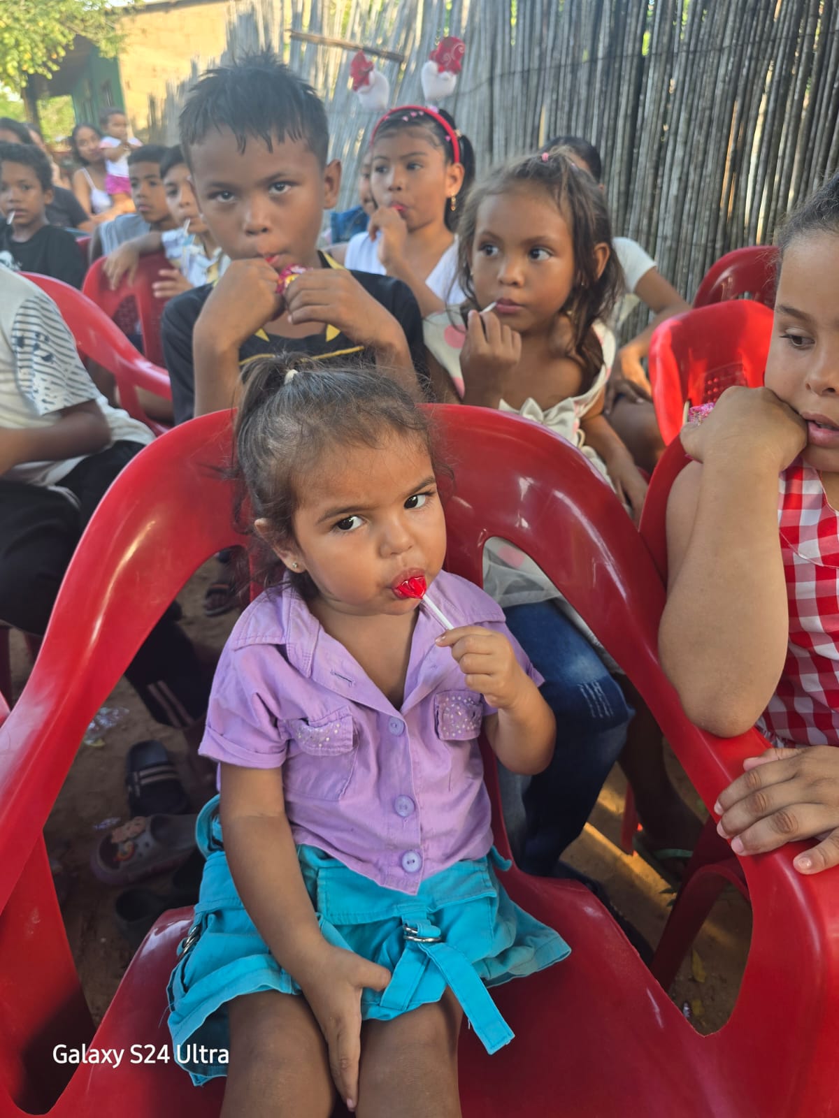 Comunidad beneficiaria de la Fundación FPYES